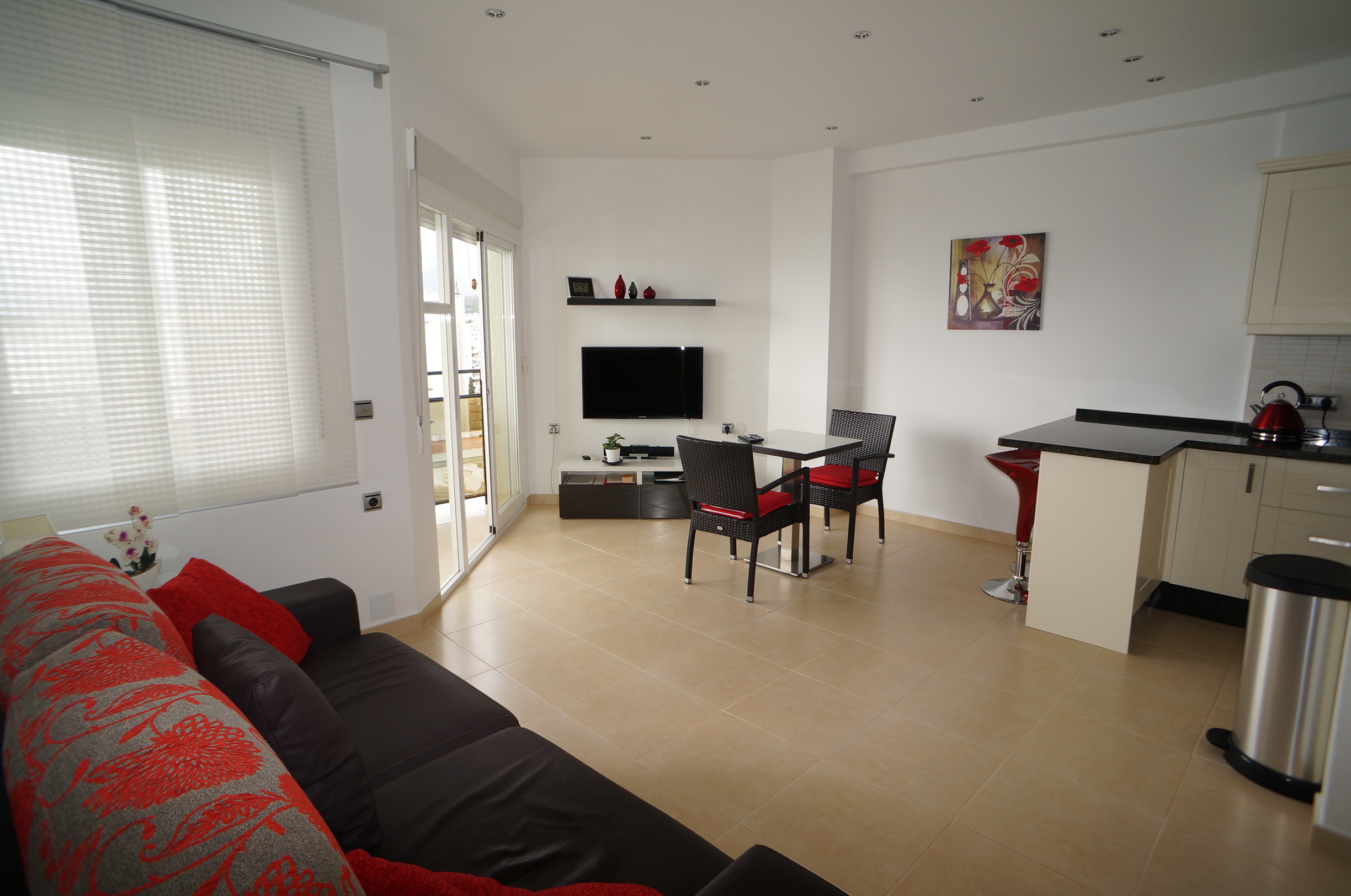 Skol apartments, Marbella - apartment 811A - lounge and dining area