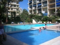 Skol apartments, Marbella family pool and childrens\' shallow paddling pool